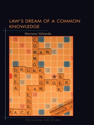 cover image of Law's Dream of a Common Knowledge